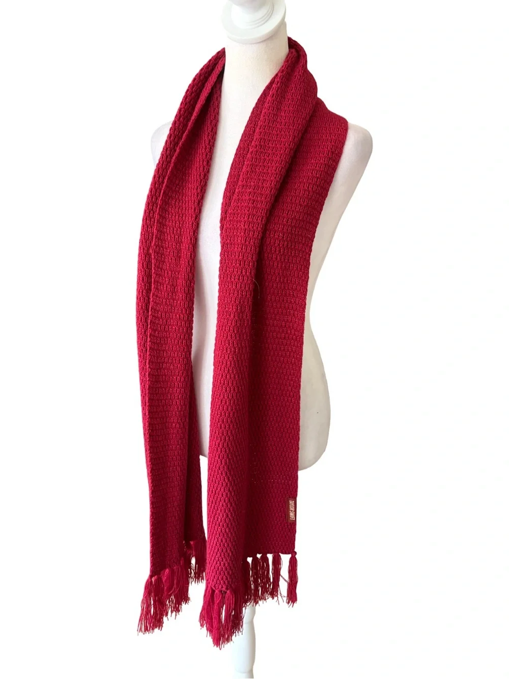 Official Taylor Swift All Too Well Red (Taylor’s Version) Knit Fringe Scarf